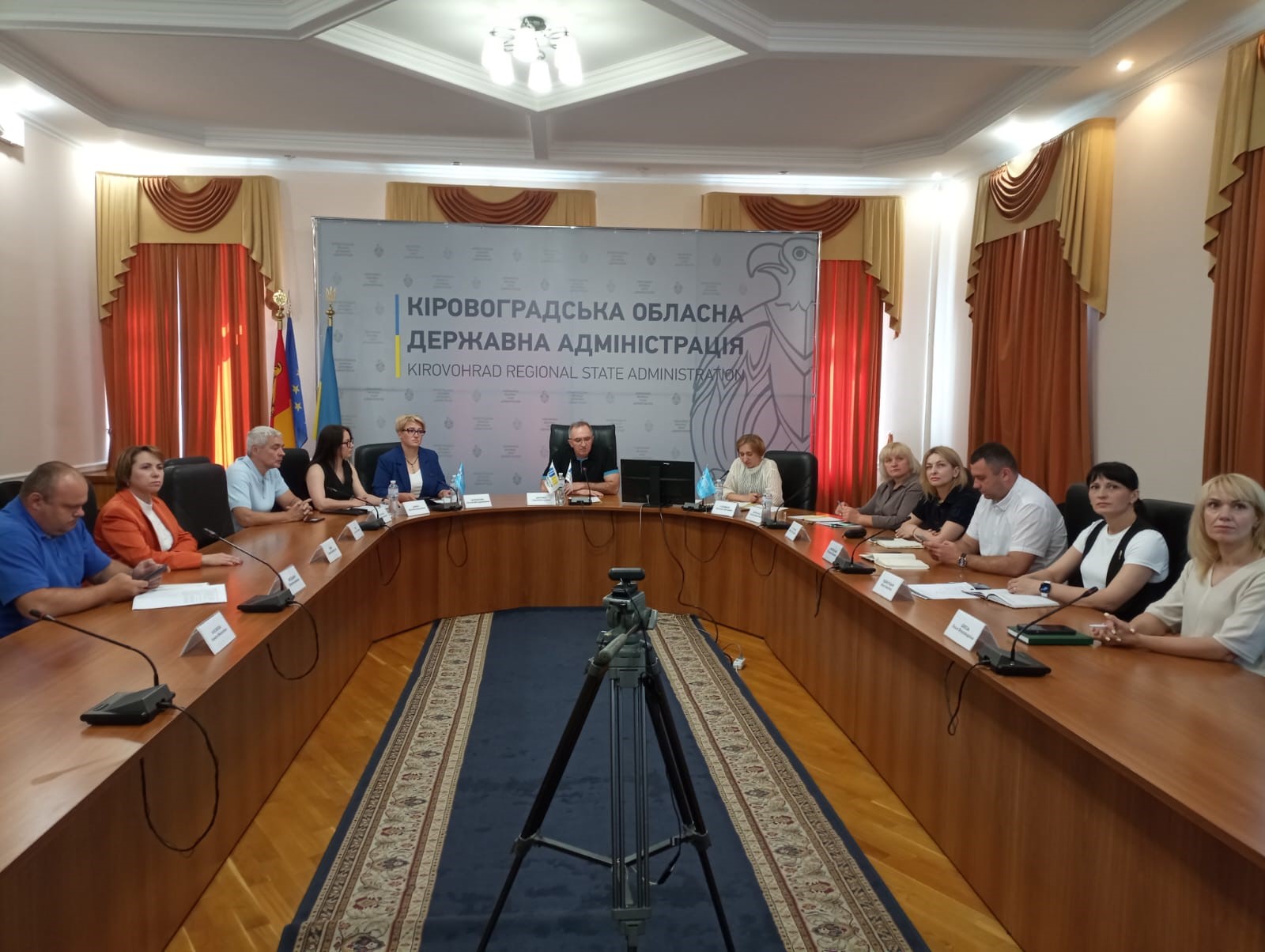 Робоча нарада в Кіровоградській обласній державній адміністрації за участю представників органів влади та установ