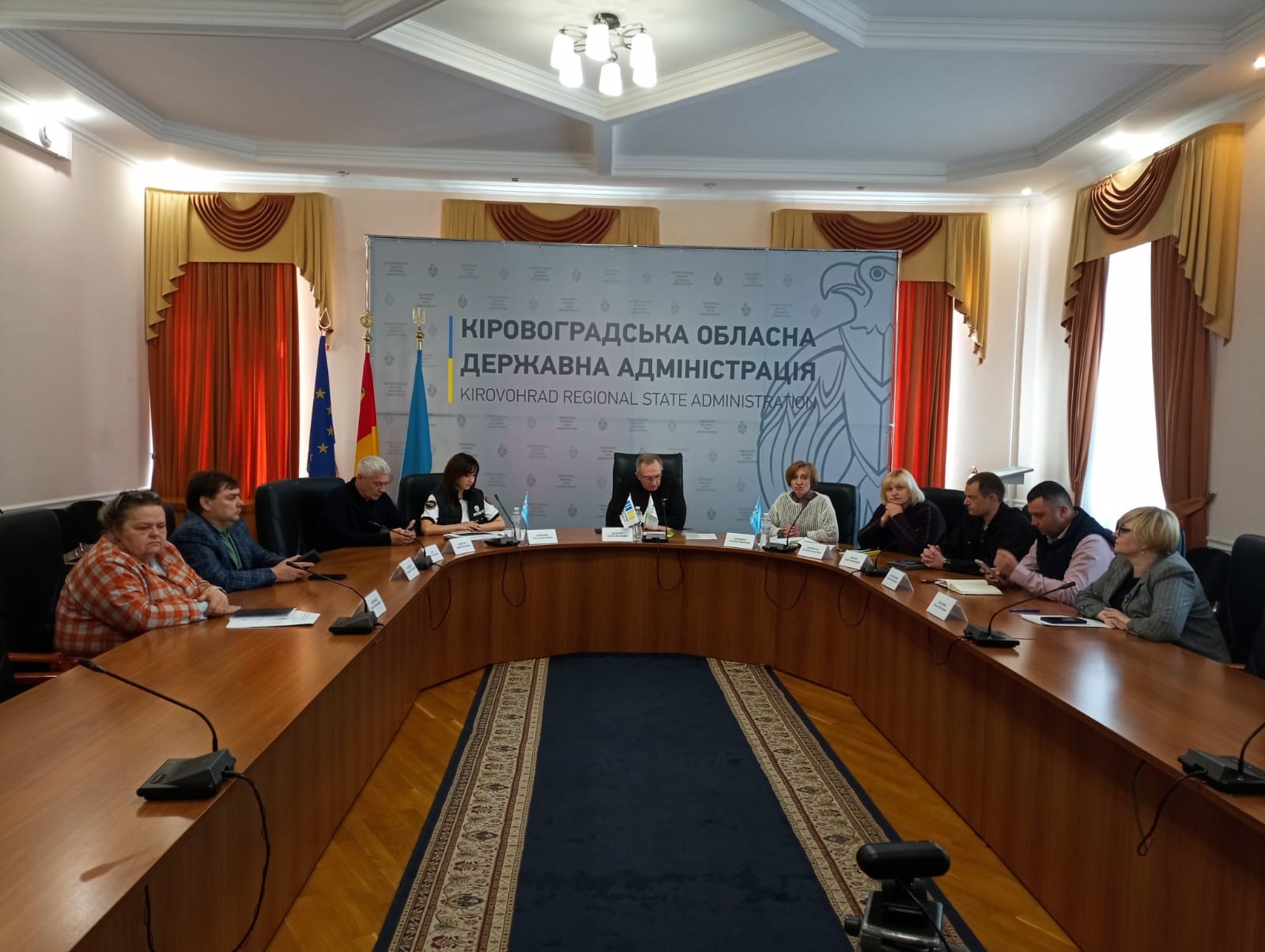 Робоча зустріч у Кіровоградській обласній державній адміністрації