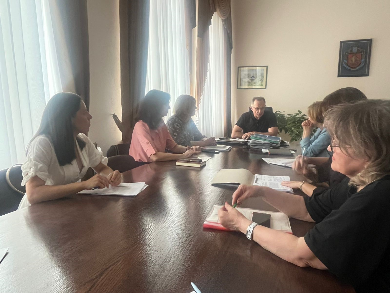 Робоча нарада керівництва та працівників установи щодо актуальних питань діяльності.