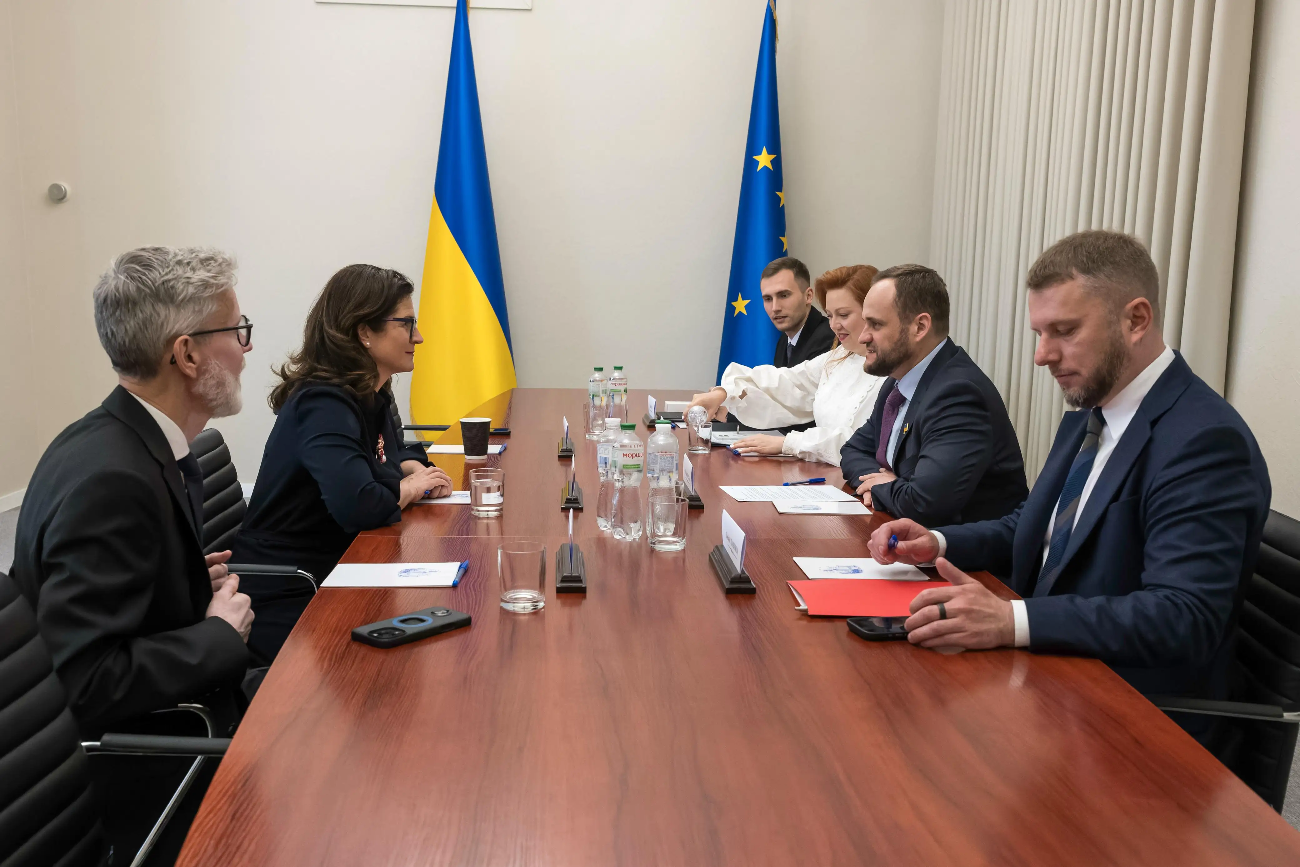 Офіційна зустріч представників України та міжнародних партнерів щодо співпраці та спільних проєктів
